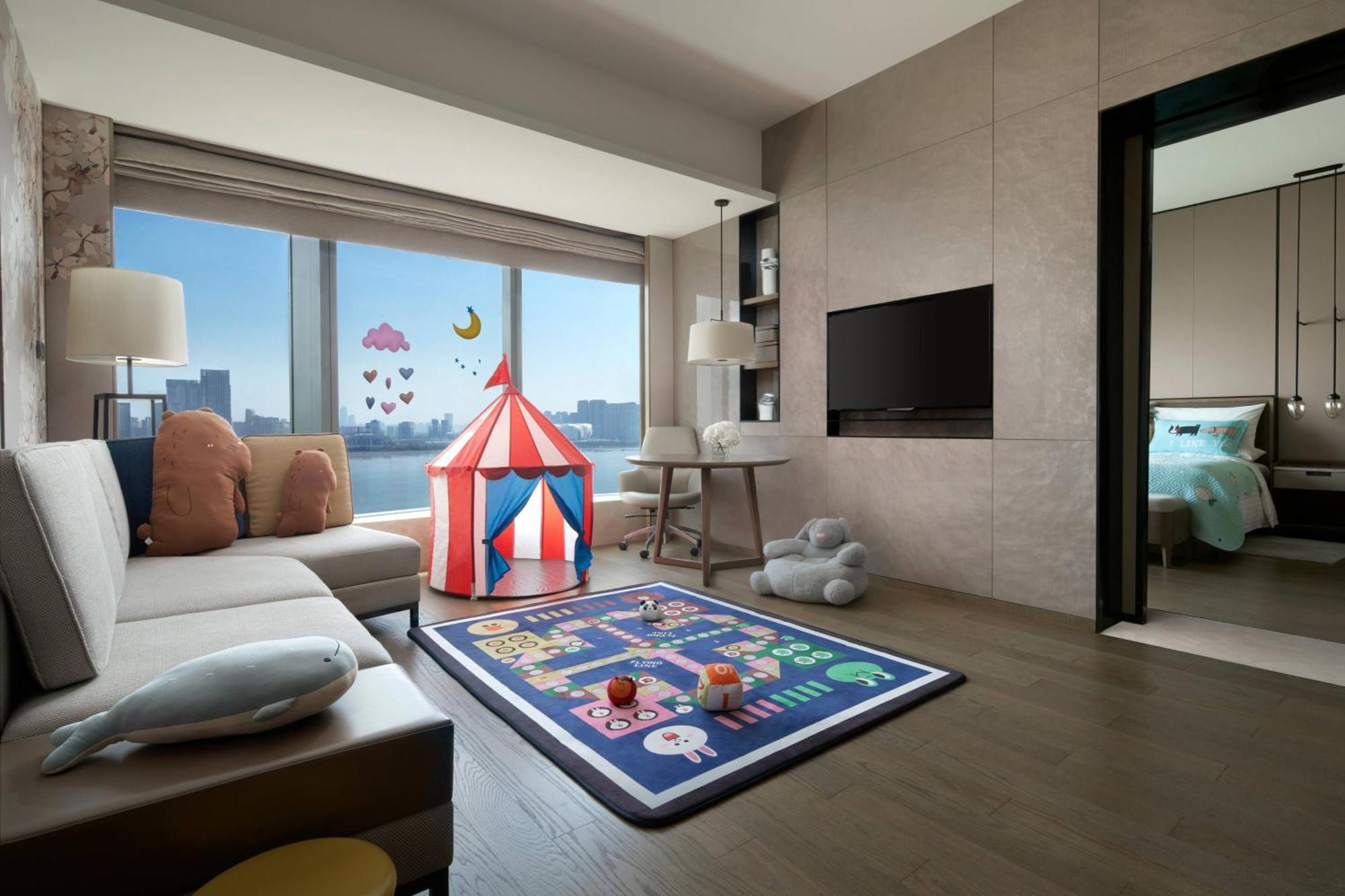 Hangzhou Marriott Hotel Qianjiang Dış mekan fotoğraf