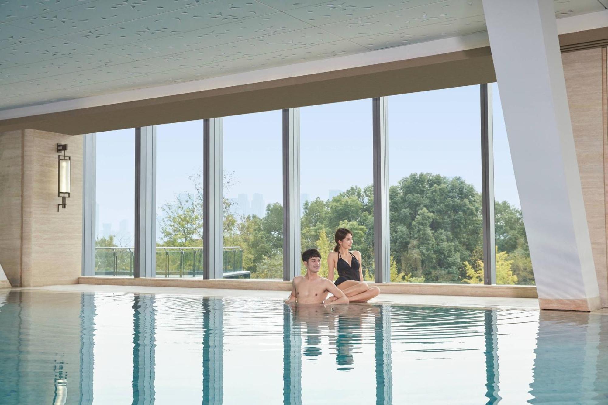 Hangzhou Marriott Hotel Qianjiang Dış mekan fotoğraf