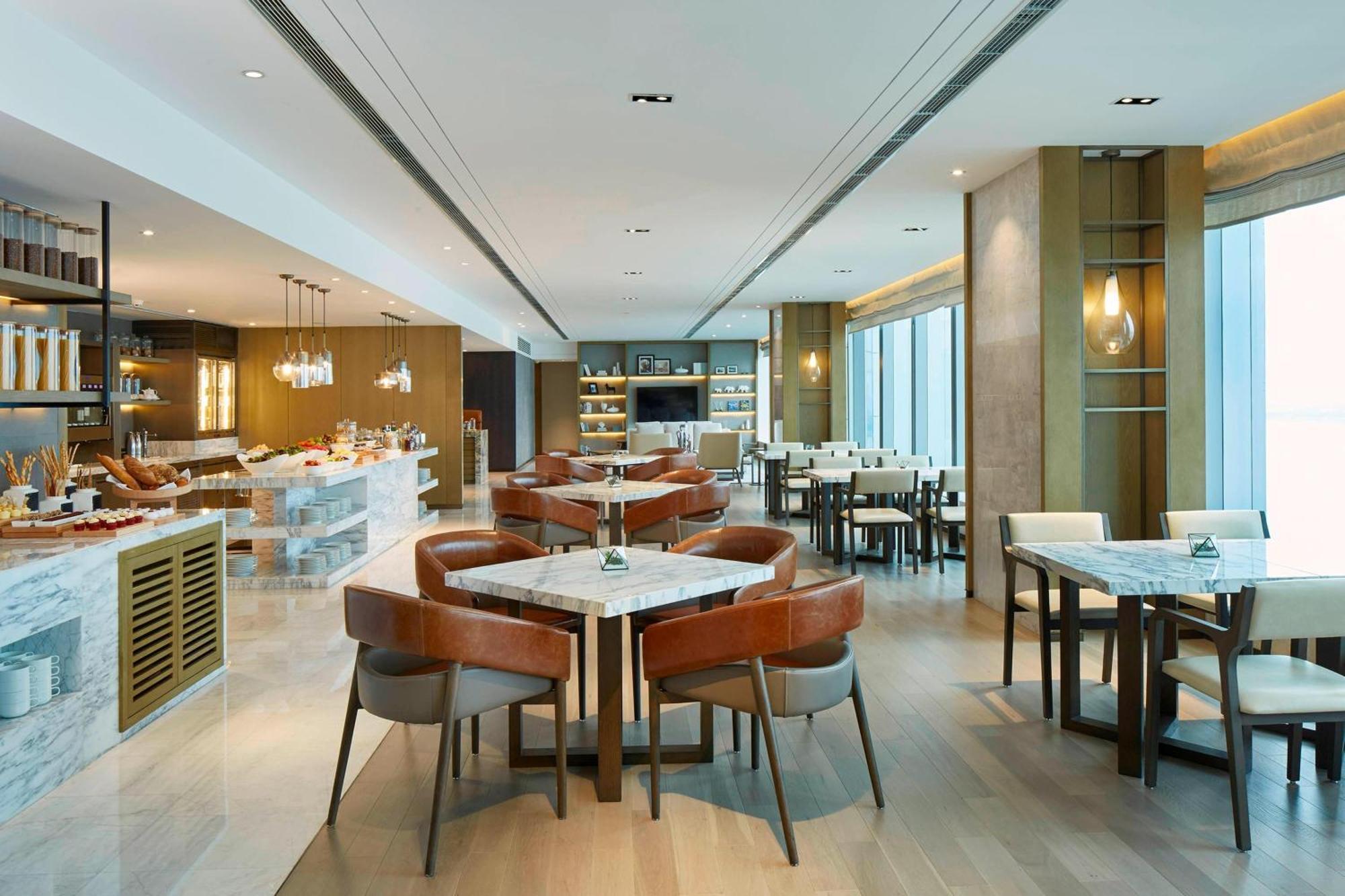 Hangzhou Marriott Hotel Qianjiang Dış mekan fotoğraf