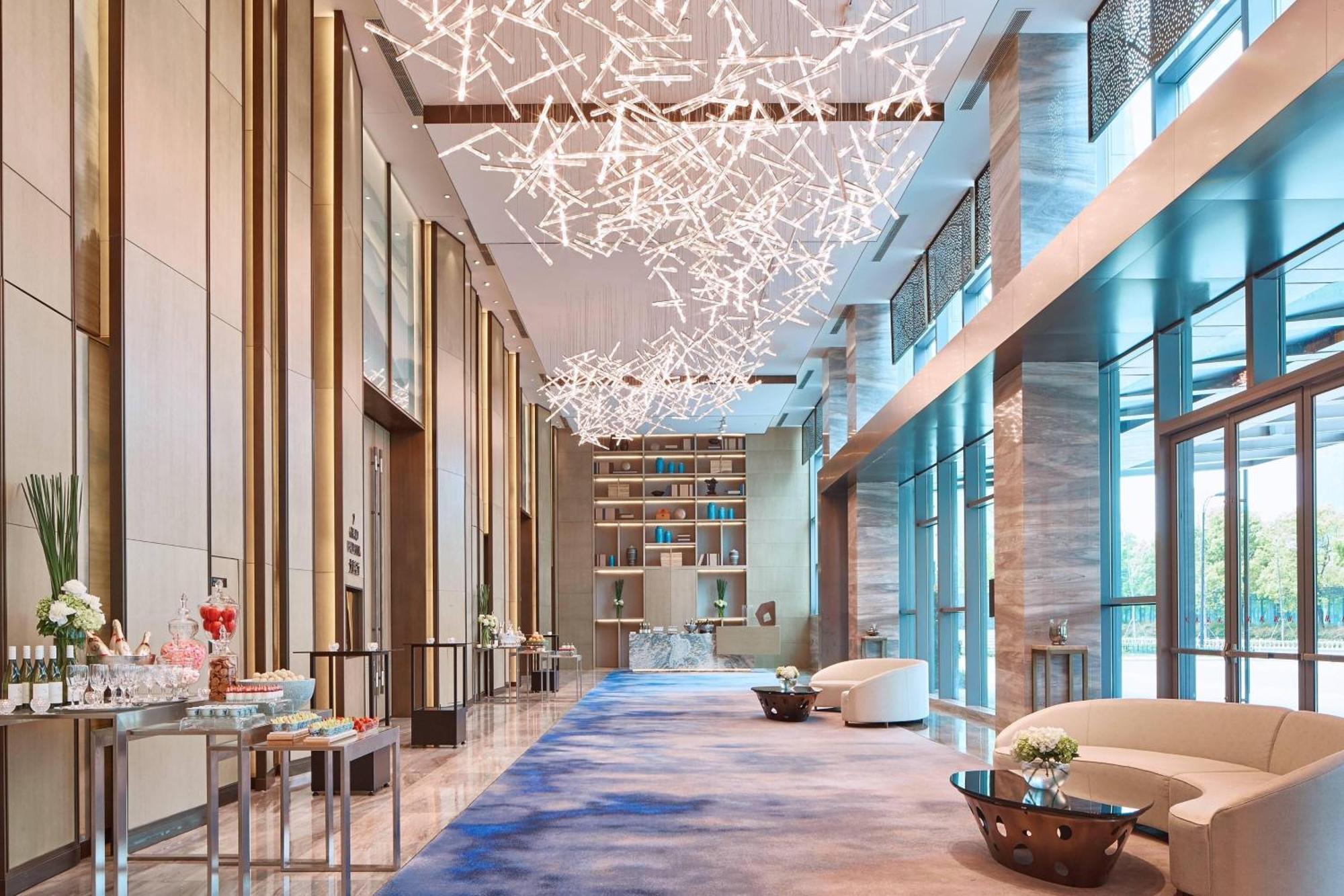 Hangzhou Marriott Hotel Qianjiang Dış mekan fotoğraf