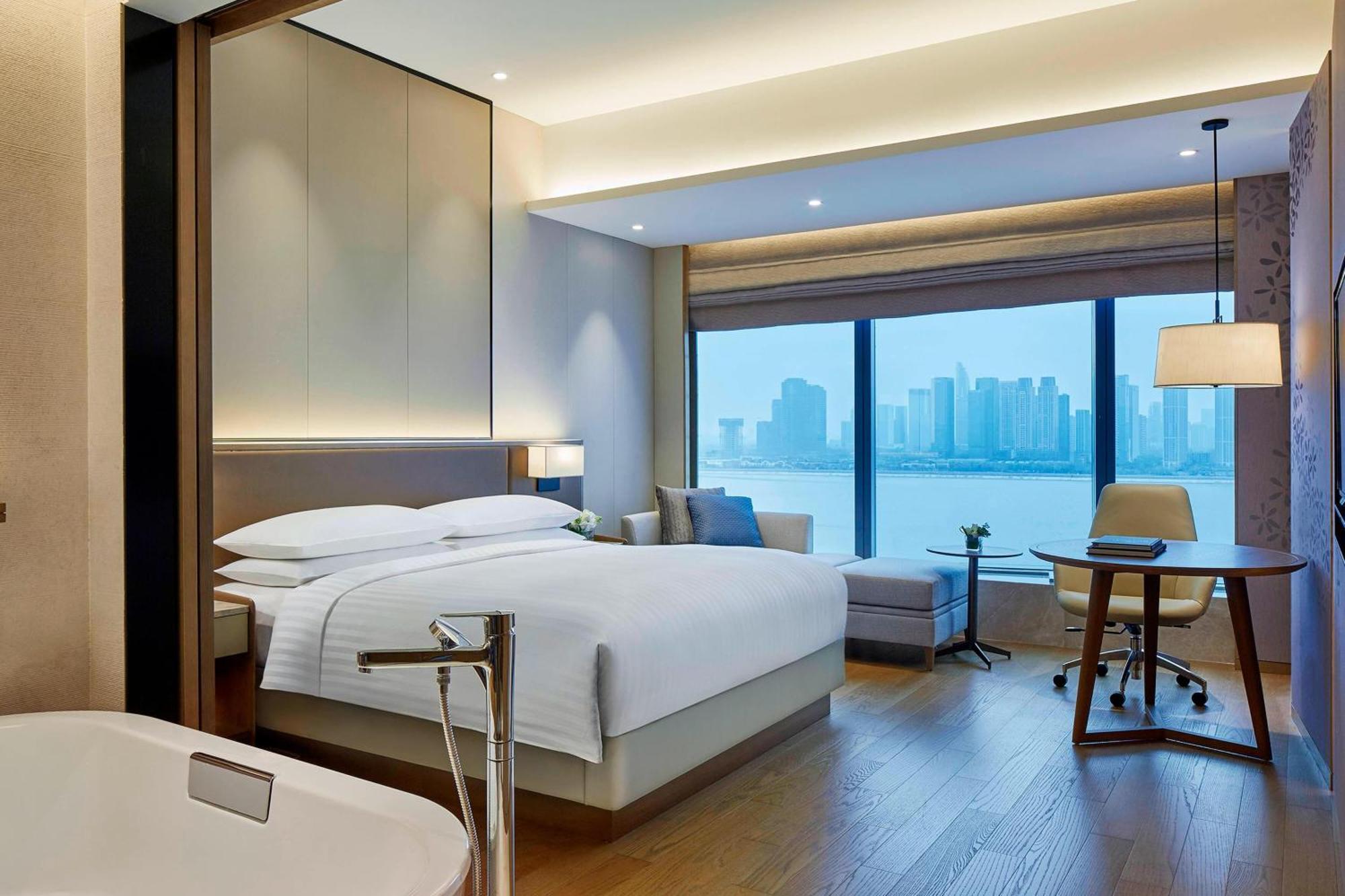 Hangzhou Marriott Hotel Qianjiang Dış mekan fotoğraf