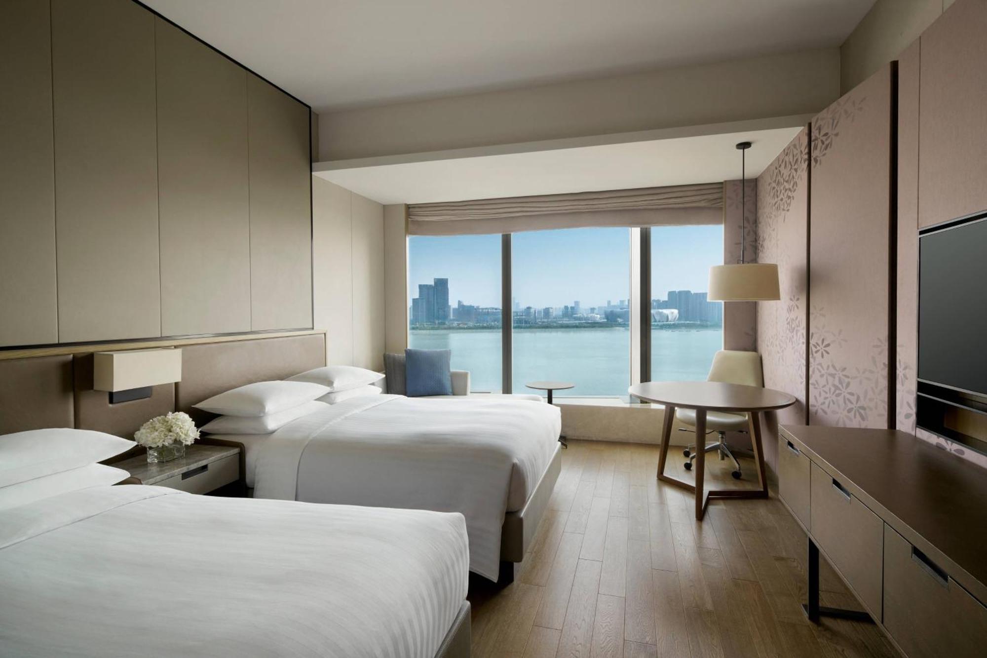 Hangzhou Marriott Hotel Qianjiang Dış mekan fotoğraf