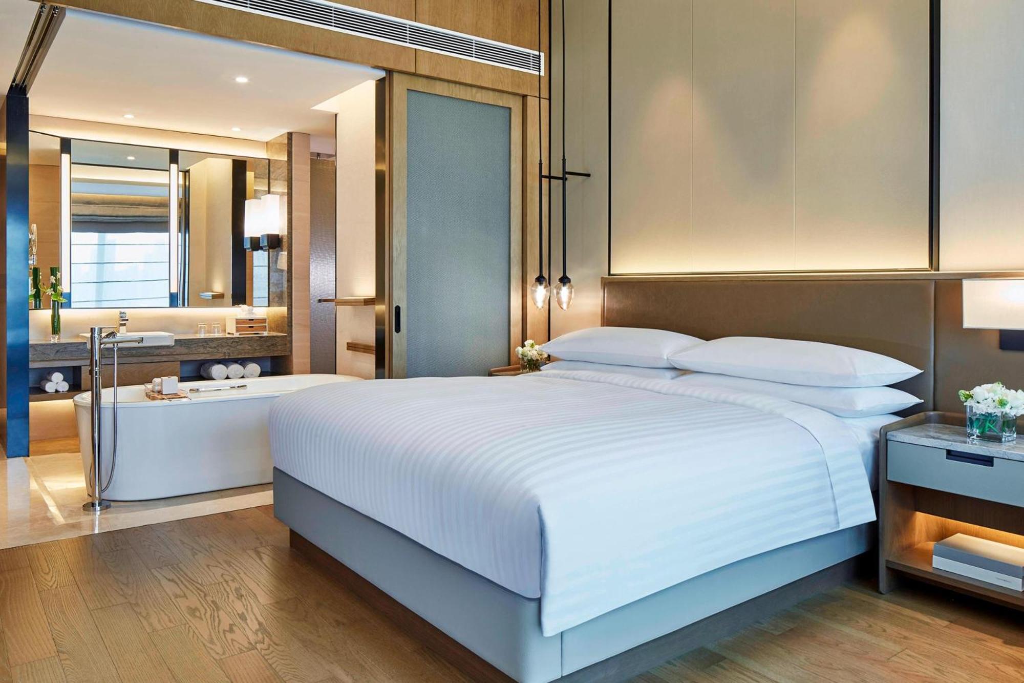 Hangzhou Marriott Hotel Qianjiang Dış mekan fotoğraf
