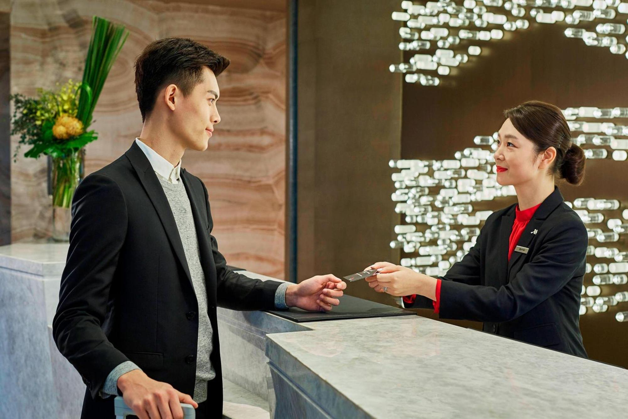 Hangzhou Marriott Hotel Qianjiang Dış mekan fotoğraf