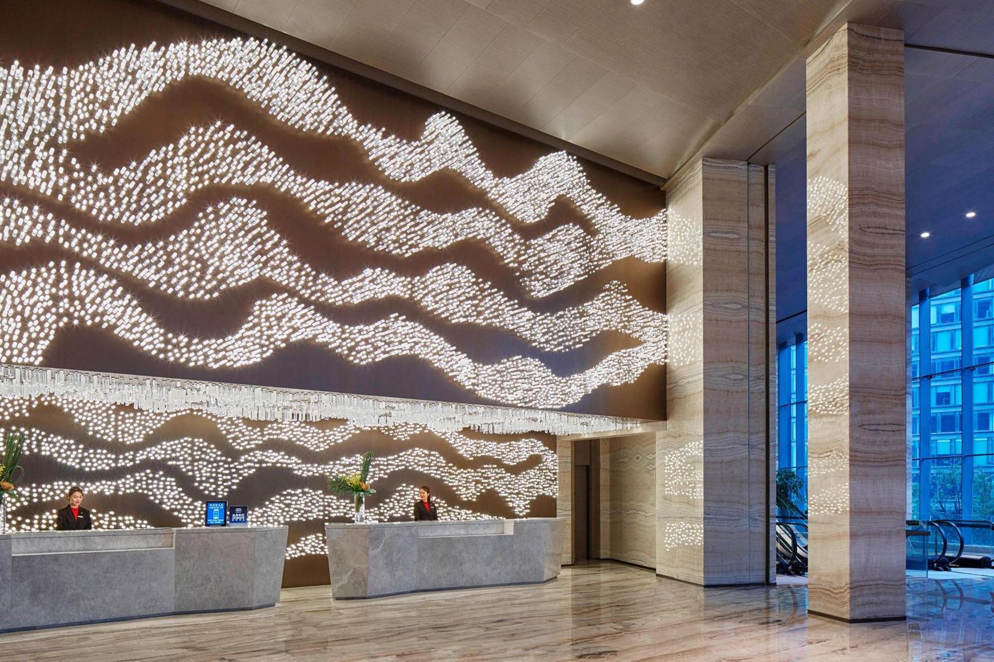 Hangzhou Marriott Hotel Qianjiang Dış mekan fotoğraf