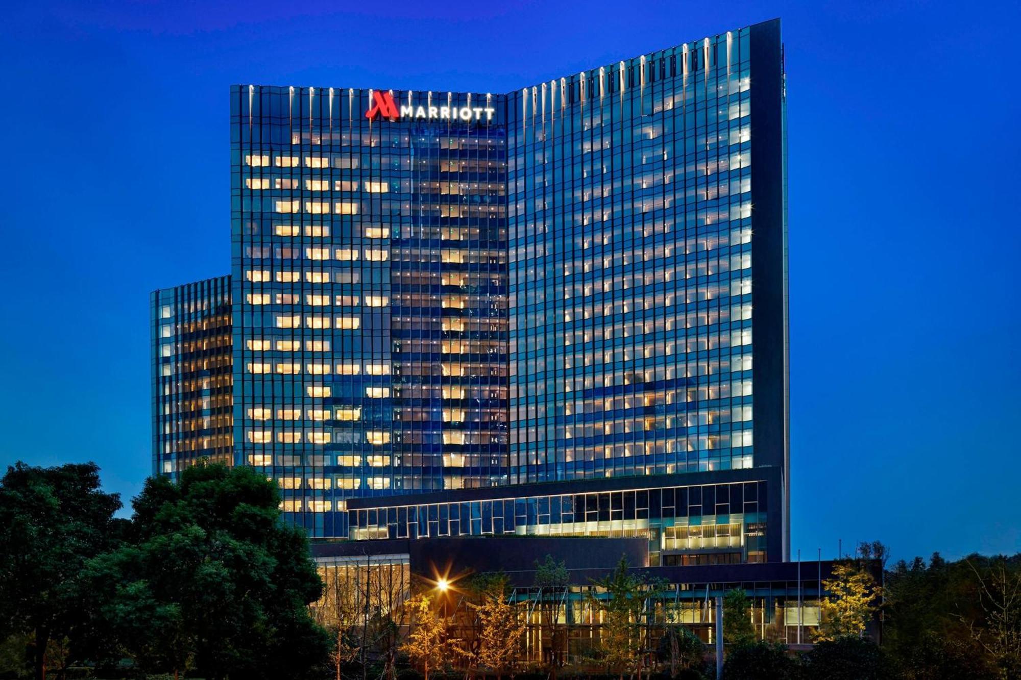 Hangzhou Marriott Hotel Qianjiang Dış mekan fotoğraf