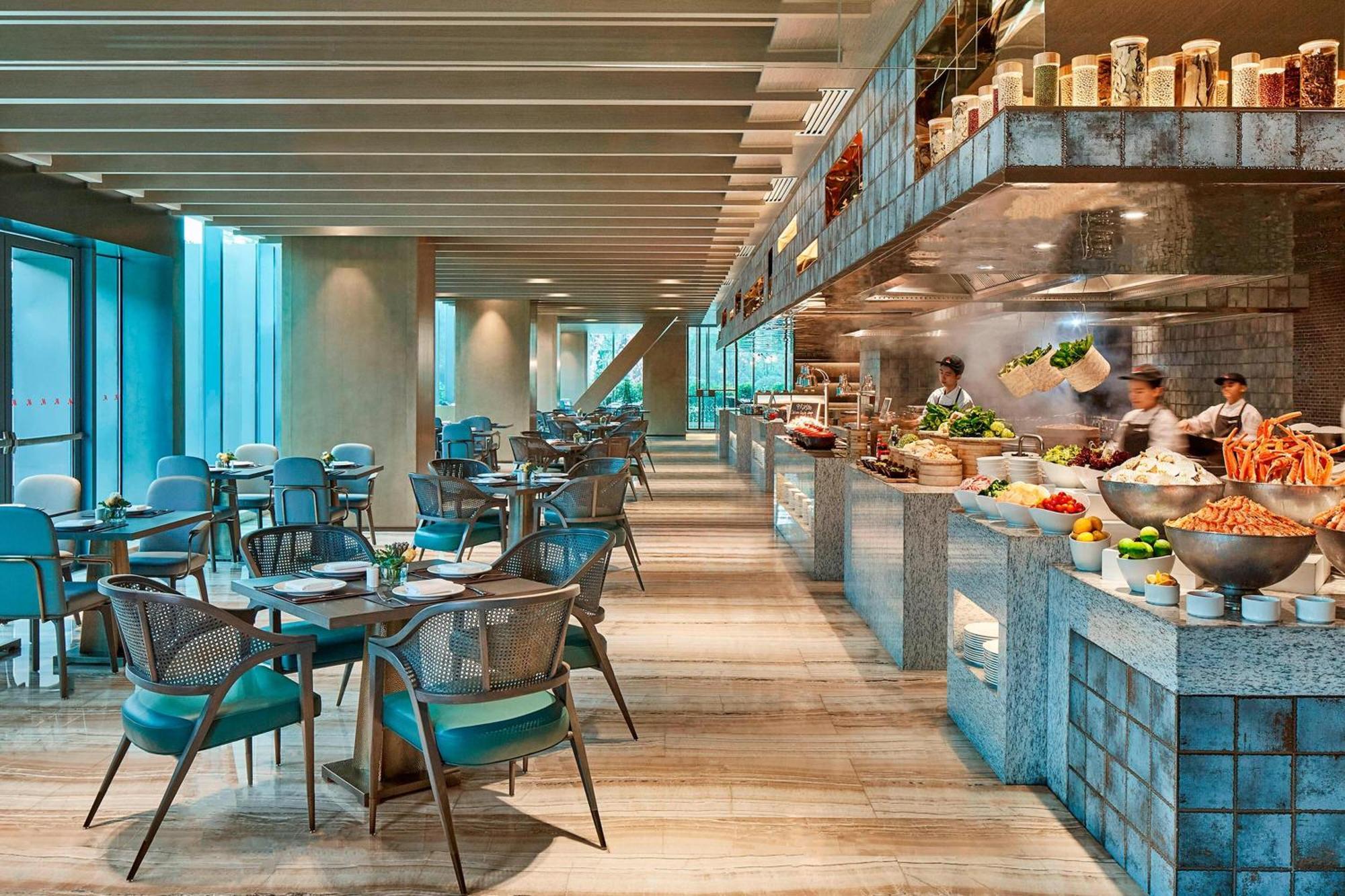 Hangzhou Marriott Hotel Qianjiang Dış mekan fotoğraf