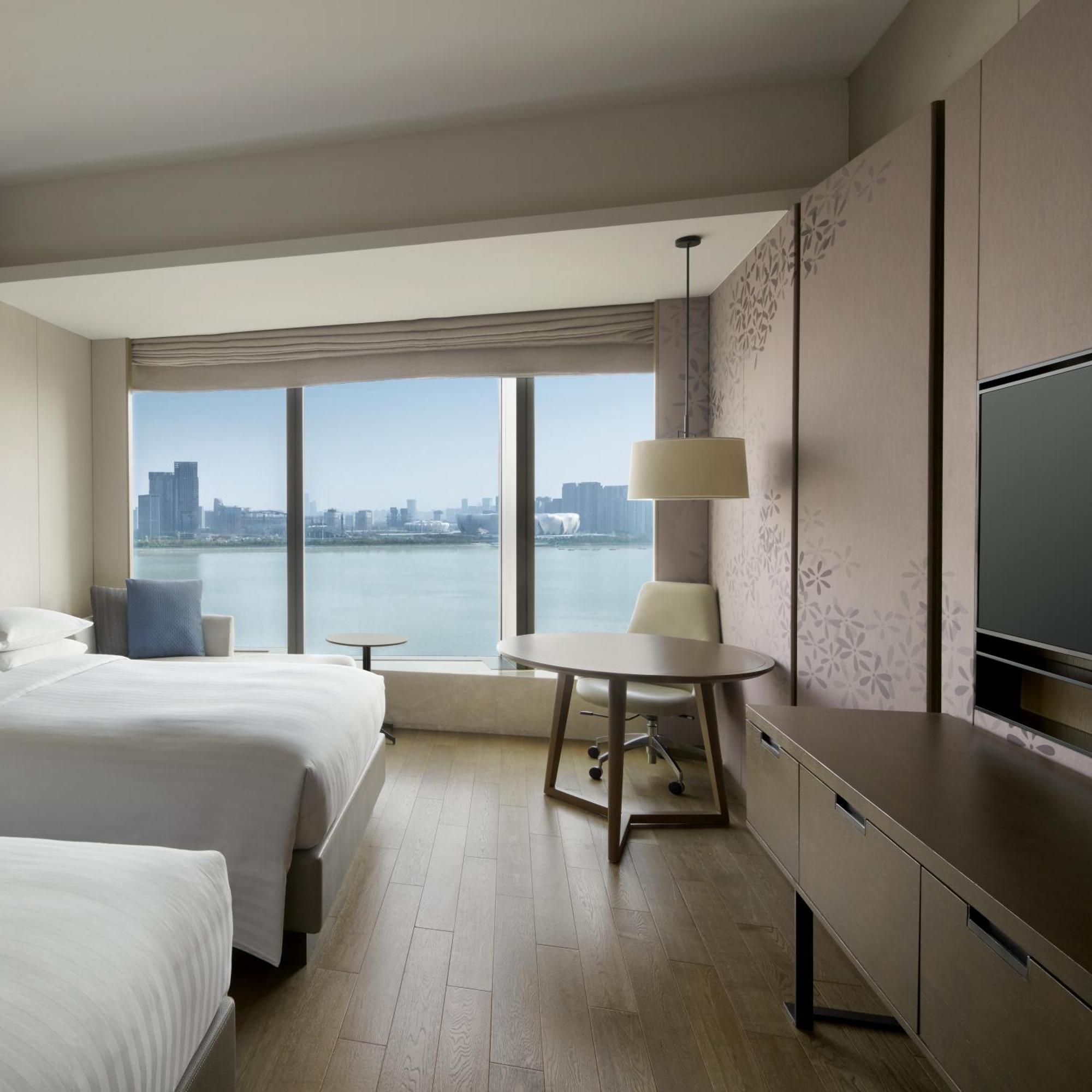Hangzhou Marriott Hotel Qianjiang Dış mekan fotoğraf