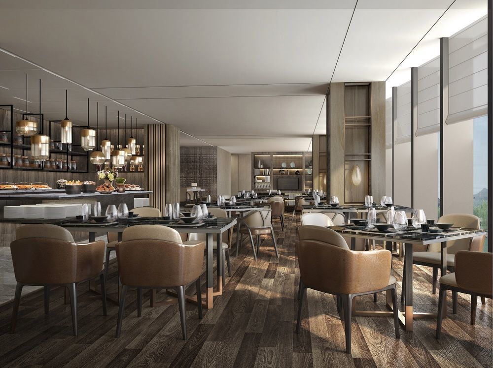 Hangzhou Marriott Hotel Qianjiang Dış mekan fotoğraf