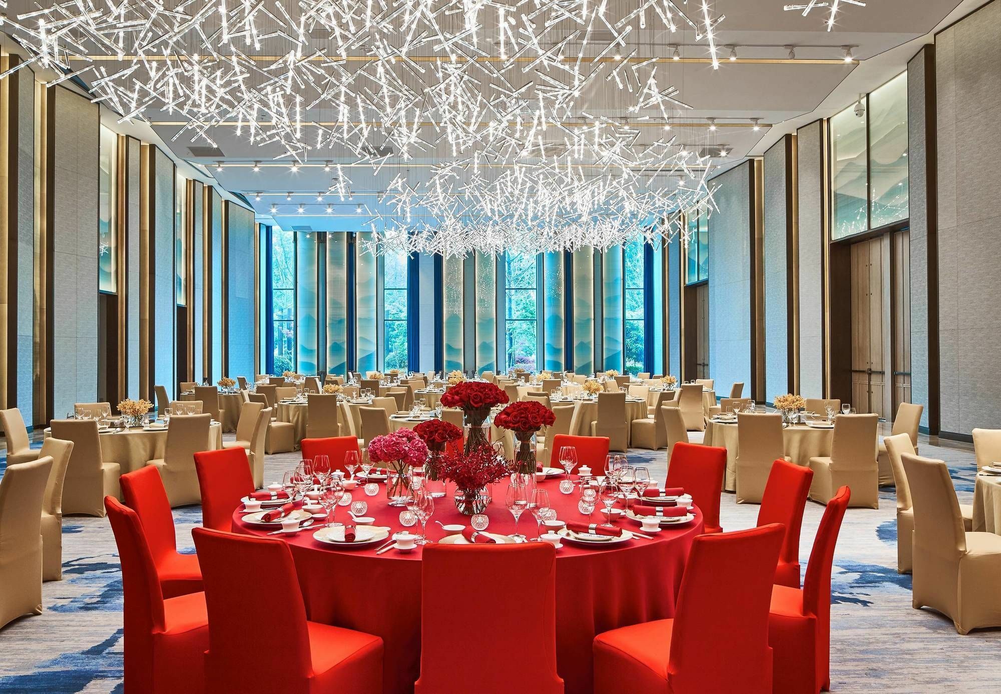 Hangzhou Marriott Hotel Qianjiang Dış mekan fotoğraf