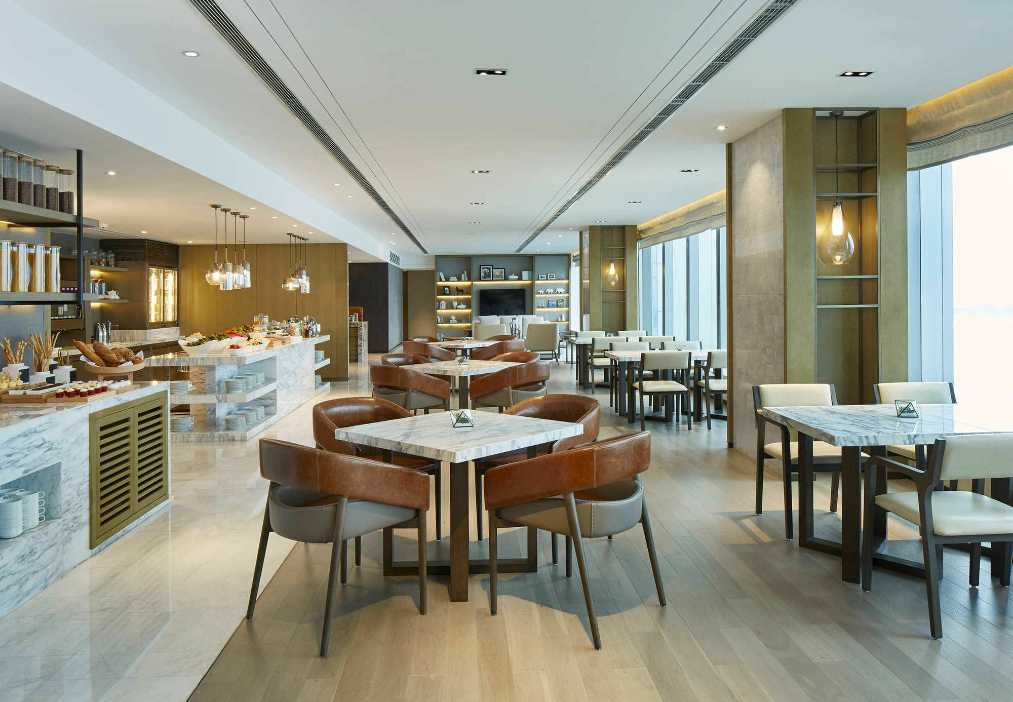 Hangzhou Marriott Hotel Qianjiang Dış mekan fotoğraf