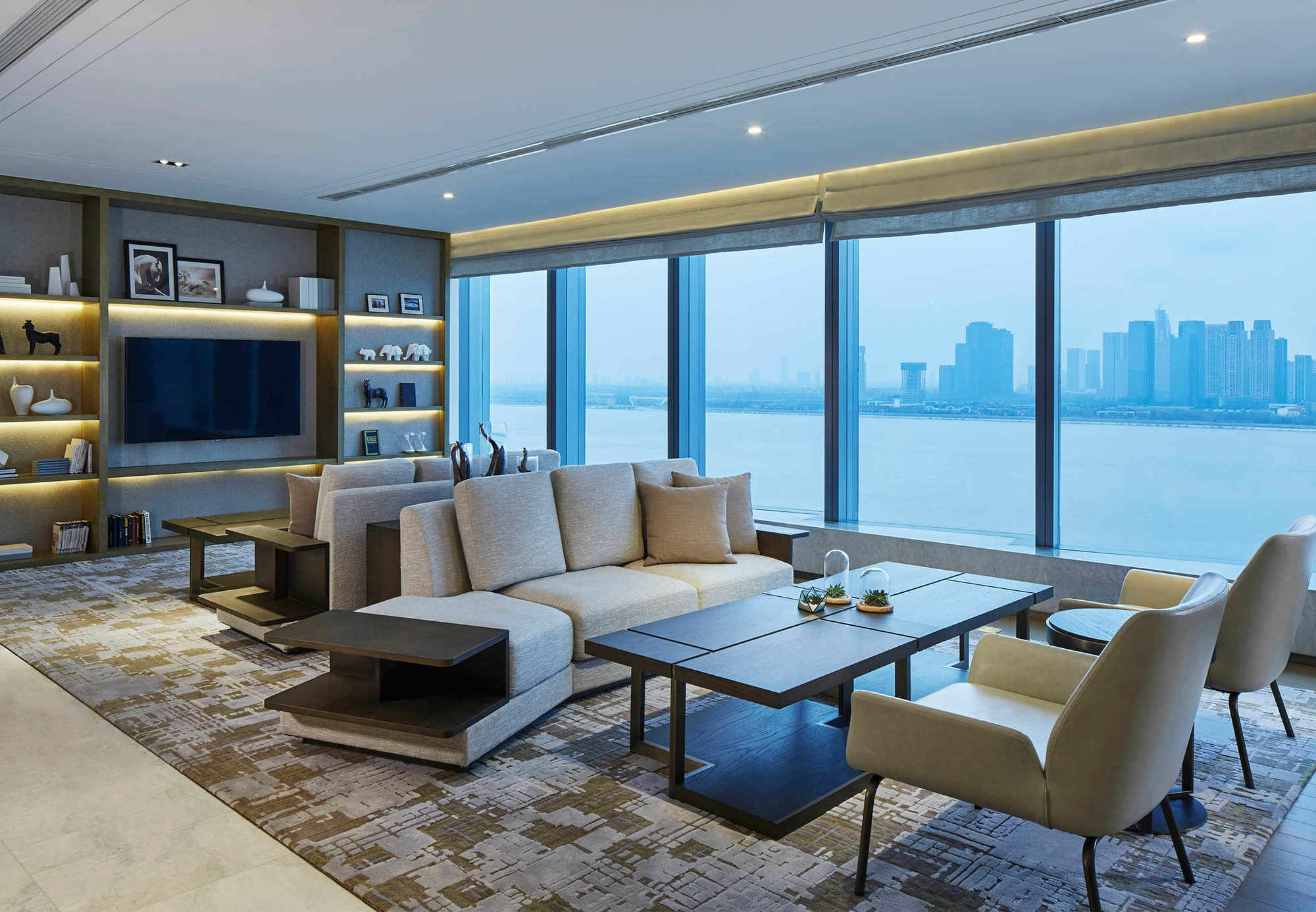 Hangzhou Marriott Hotel Qianjiang Dış mekan fotoğraf