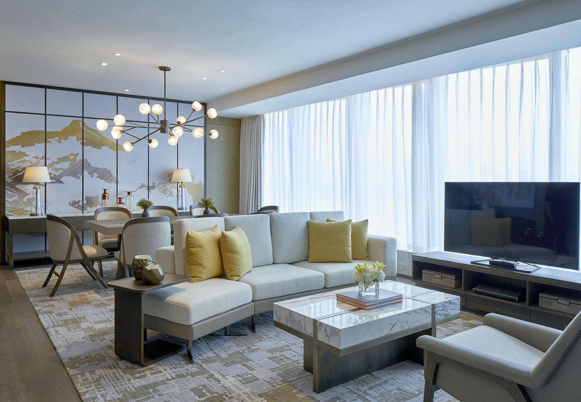 Hangzhou Marriott Hotel Qianjiang Dış mekan fotoğraf